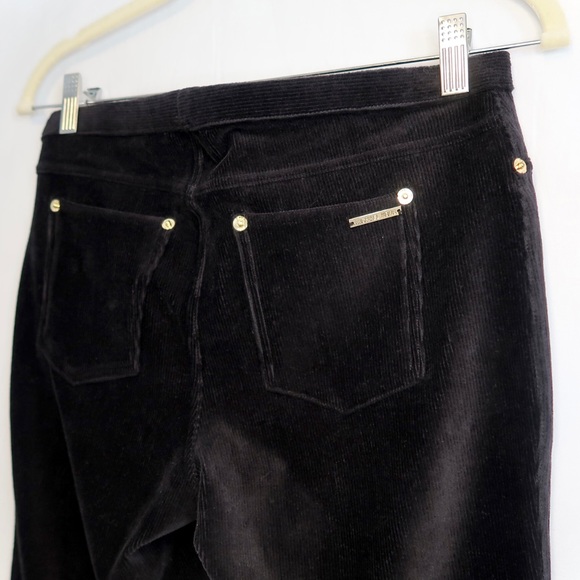 Michael Michael Kors Black Velvet Cord Jeggings - Picture 5 of 7